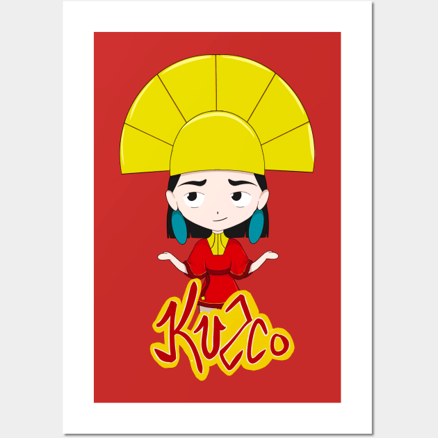 emperor’s new groove kuzco Wall Art by Pastelpandabum